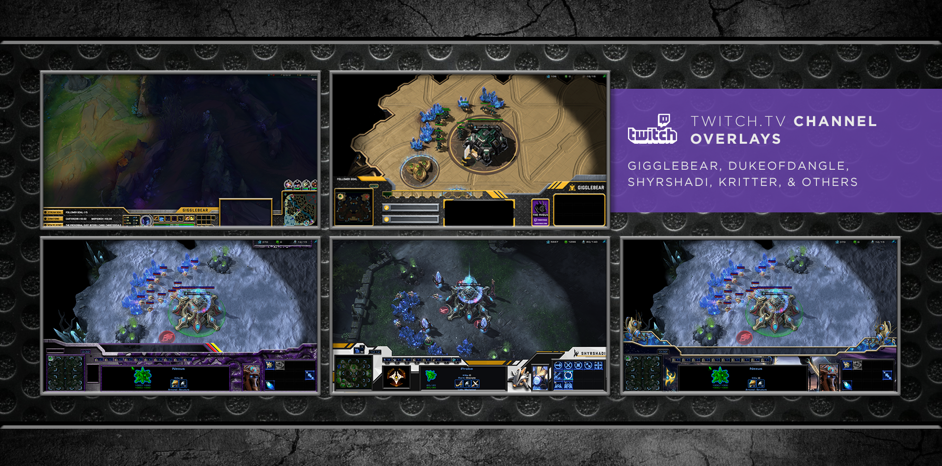 Twitch.tv Overlay Branding