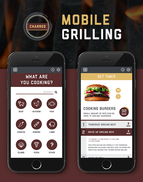 Charred Mobile App